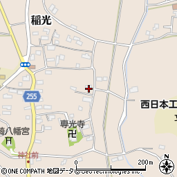 福岡県京都郡苅田町稲光504周辺の地図
