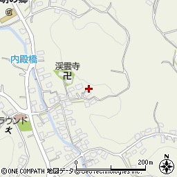 福岡県福津市内殿713-1周辺の地図