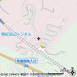 和歌山県田辺市芳養町2895周辺の地図