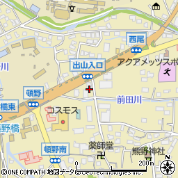 福岡県直方市頓野3895周辺の地図