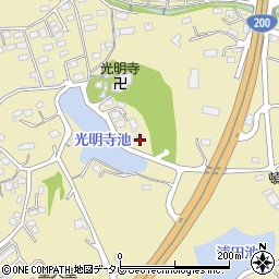 福岡県直方市頓野2424周辺の地図
