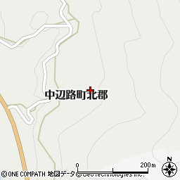和歌山県田辺市中辺路町北郡220周辺の地図