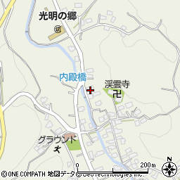 福岡県福津市内殿615周辺の地図