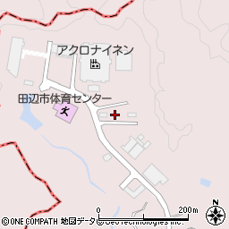 和歌山県田辺市芳養町96周辺の地図