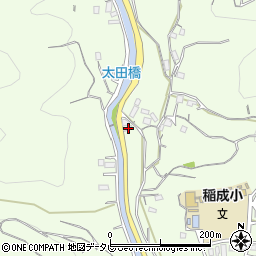 和歌山県田辺市稲成町2595周辺の地図