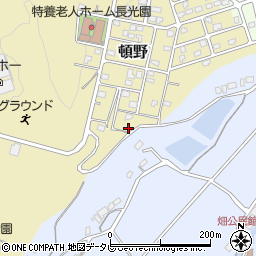 福岡県直方市頓野259-81周辺の地図