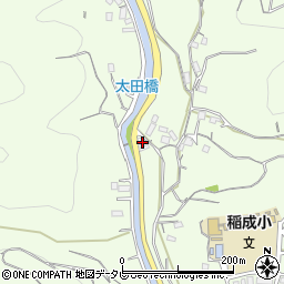 和歌山県田辺市稲成町2596周辺の地図