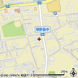 福岡県直方市頓野2229周辺の地図