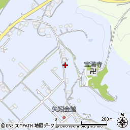和歌山県田辺市秋津町597-1周辺の地図