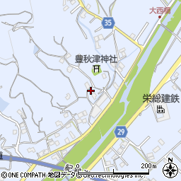 和歌山県田辺市秋津町1546周辺の地図