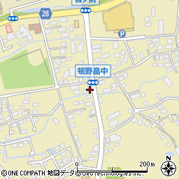 福岡県直方市頓野2230周辺の地図