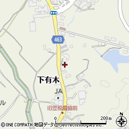 福岡県宮若市下有木915周辺の地図