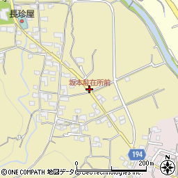 坂本駐在所前周辺の地図