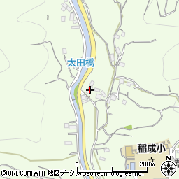 和歌山県田辺市稲成町2597周辺の地図