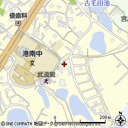 愛媛県伊予市米湊448周辺の地図