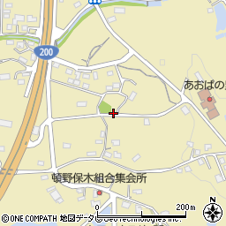 福岡県直方市頓野605周辺の地図