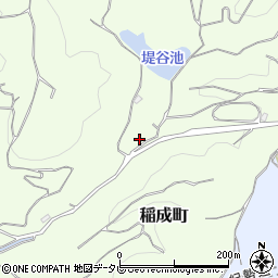 和歌山県田辺市稲成町1407周辺の地図