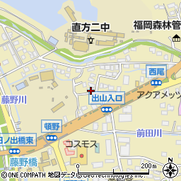 福岡県直方市頓野3909周辺の地図