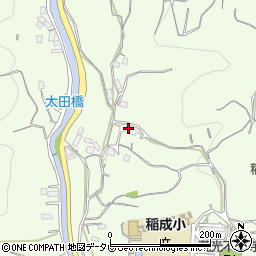 和歌山県田辺市稲成町2534周辺の地図