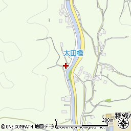 和歌山県田辺市稲成町2655周辺の地図