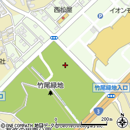 福岡県福津市日蒔野周辺の地図