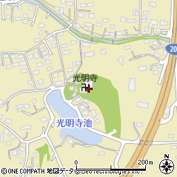 福岡県直方市頓野2391周辺の地図