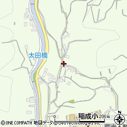和歌山県田辺市稲成町2528周辺の地図