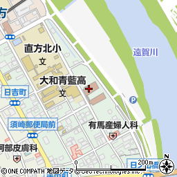 福岡県直方総合庁舎　直方県土整備事務所建築指導課周辺の地図
