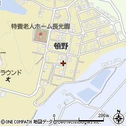 福岡県直方市頓野259-89周辺の地図