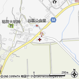 福岡県京都郡苅田町谷52-3周辺の地図
