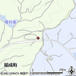 和歌山県田辺市稲成町1399周辺の地図