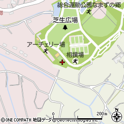 福岡県福津市内殿1084周辺の地図