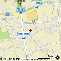 福岡県直方市頓野1860周辺の地図