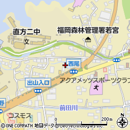 福岡県直方市頓野3881周辺の地図