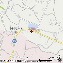 三反田周辺の地図
