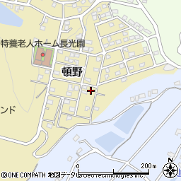 福岡県直方市頓野259-57周辺の地図