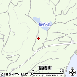 和歌山県田辺市稲成町1425周辺の地図