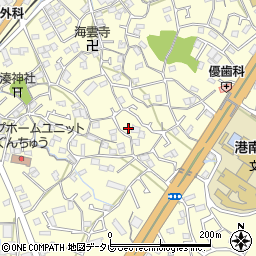 愛媛県伊予市米湊1030-1周辺の地図
