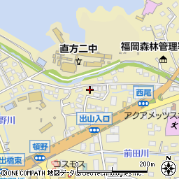 福岡県直方市頓野3923周辺の地図