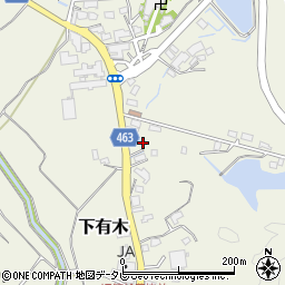 福岡県宮若市下有木973周辺の地図