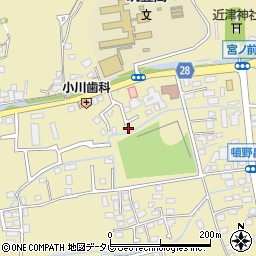 福岡県直方市頓野1921周辺の地図