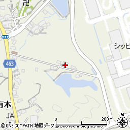 福岡県宮若市下有木935周辺の地図