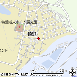 福岡県直方市頓野259-25周辺の地図