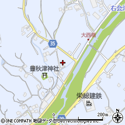和歌山県田辺市秋津町1640-3周辺の地図