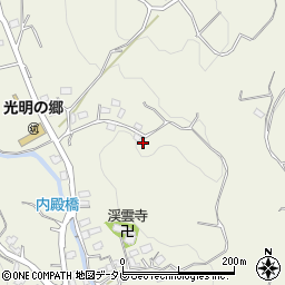 福岡県福津市内殿753周辺の地図