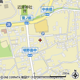 福岡県直方市頓野1858周辺の地図