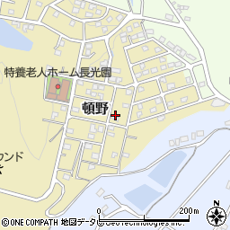 福岡県直方市頓野259-26周辺の地図