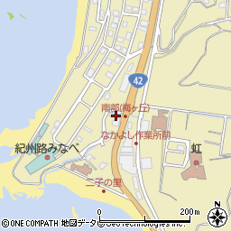 和歌山県日高郡みなべ町埴田1437周辺の地図