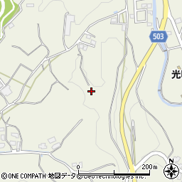 福岡県福津市内殿1158周辺の地図