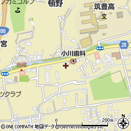 福岡県直方市頓野1936周辺の地図